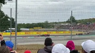 F1 General admission turn 11 Hungaroring start of Hungarian GP 2022