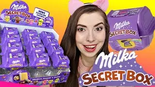 NEW MILKA SECRET BOX SPACE FIGURES Full Box