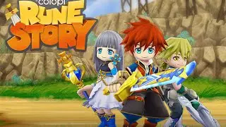 Colopl Rune Story Android iOS Gameplay (English)