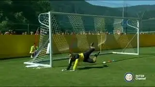 ENTRENAMIENTO FUERZA EXPLOSIVA INTER MILAN | HANDANOVIC Y CARRIZO