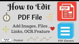 How to| Edit PDF file |add Text | File | Photo| Link | OCR feature & many more - Anirudh Technicals