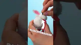 DIY Pompom-Hasen für deine Haare! 🐰 💁‍♀️ 