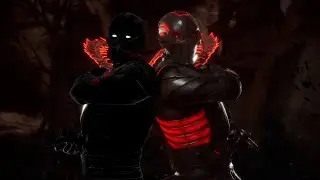 Noob Saibot vs Kotal Kahn, Kung Lao, Baraka, Skarlet and Noob Saibot Hard Level | Mortal Kombat 11