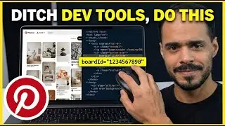 How to find your Pinterest board ID using page source only [2026 Pinterest tutorial]