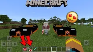 Minecraft Realistic Cars!  -  Bugatti In Minecraft! - DRIVE YOUR OWN SUPERCAR! - SO FAST!!!