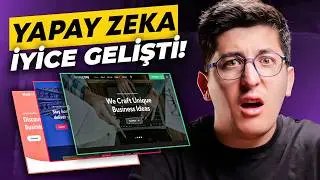 İYİCE İLERLEMİŞ 🔥 YAPAY ZEKA ile Website Nasıl Kurulur? (İnternet Sitesi Kurma)