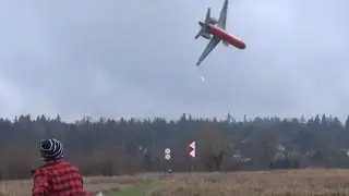 RC DC-9-30 Airliner Hand Launch Crash