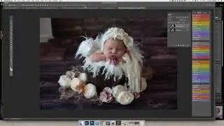 Putting baby in the centre
