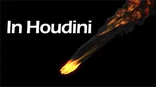 [Preview] Meteor in Houdini render with Mantra | Houdini | Tutorial Preview
