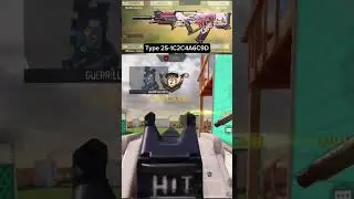 Best Type 25 Attachments/Gunsmith in CODM #youtubeshorts #gaming #foryou #trending #fyp #callofduty