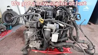 We got a new engine