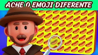 ENCONTRE O EMOJI DIFERENTE | Tem que ter 👀 de águia