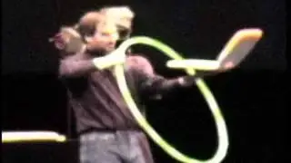 Steve Jobs introduces WiFi to the masses with a hula hoop!