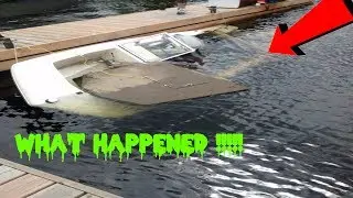 I SUNK MY BOAT !!! BAD DAY!!!