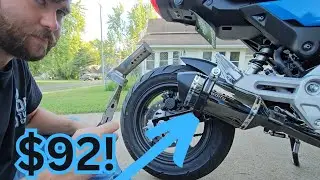2025 Honda Grom iStunt Exhaust! Day 2 Practicing Wheelies!