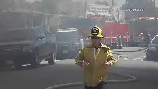 2 Alarm House Fire / Long Beach  5.5.18
