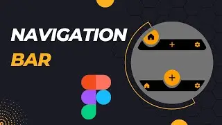 #6  How to make Navigation Bar for mobile screen using Figma