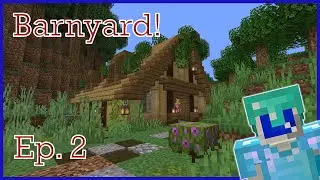 AutoCraft: Barnyard and Diamonds! (Minecraft 1.17 Survival Multiplayer Ep 2)