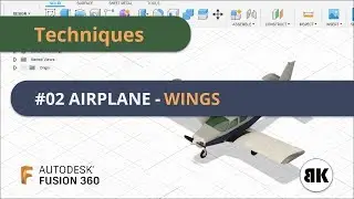 Fusion 360: #2 Airplane - Wing