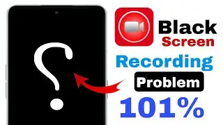 Screen Recording black screen problem | black screen recording problem 100% fixed 2024