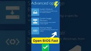 Access BIOS in Windows 10
