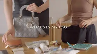 What’s in my bag (going out alone vs going out with a toddler) 👜🍃