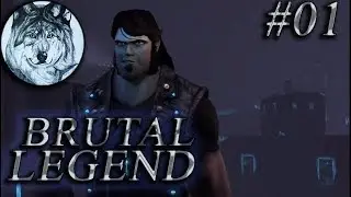 Brutal Legend. Прохождение. Hard (Brutal). #01. Начало. Все секреты