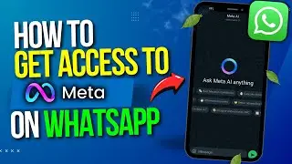 How to GET ACCESS to META AI CHAT on WHATSAPP (2024)