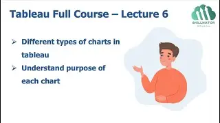 Tableau Full Course Lecture 6 - Types of charts in tableau