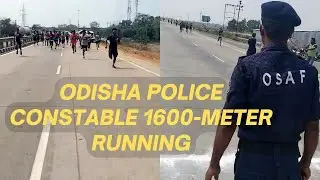 Odisha Police Constable 1600-Meter Running | Tips for Boys | Fitness Challenge