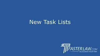6.5.5: New Task Lists