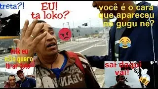 TIRANDO FOTOS COM ESTRANHOS (desafio)