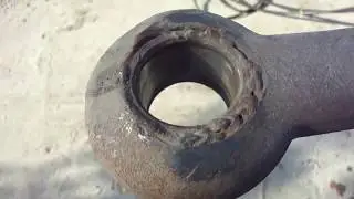 Перевод на сайлентблоки дышло КАМаз