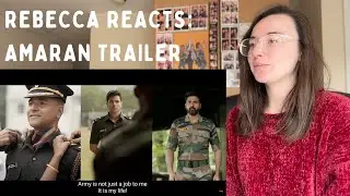 Rebecca Reacts: Amaran Trailer