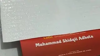 Stiker UV DTF di Buku