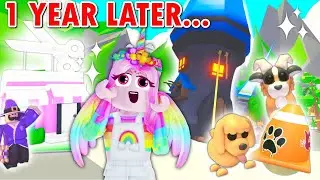 I Played ADOPT ME For The FIRST TIME In A YEAR !! (Roblox)
