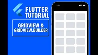Flutter Tutorial 39 : Gridview and Gridview.builder widgets