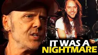 LARS ULRICH REFLECTING ON THE DRUMS SOUND ON THE BLACK ALBUM 