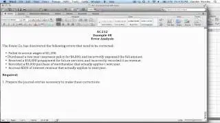 Error Analysis Demonstration