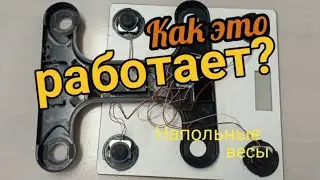 How does it work? Electronic floor scales 