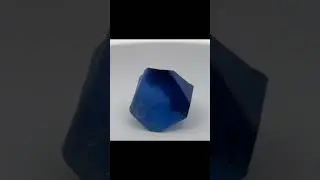 Natural Blue Ceylon Sapphire - A journey of forming to polished faceted beauty