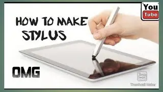 How to make stylus pen||Stylus at home for Domestic use👍🏻