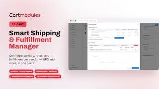 CS-Cart Smart Shipping & Fulfillment Manager Add-on