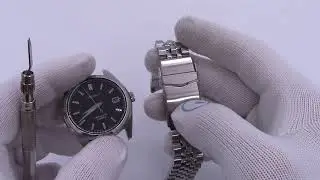 Best Upgrade For The Seiko SARB033. Genuine Strapcode Angus Five Link Bracelet