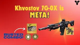 The Khvostov 7G-0X is INSANE! (Prismatic Warlock Build)