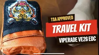 TSA Approved Travel Kit | Viperade VE26 EDC