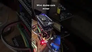 3 node duino coin miner #mining #cryptocurrency #crypto #duinocoin #miner #esp8266 #esp32
