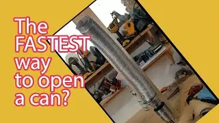 Automatic Soda Can Opener, shot gun style