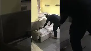Диван на кухню с ящиком и спальным местом