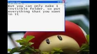 How To: Invisible Folder
